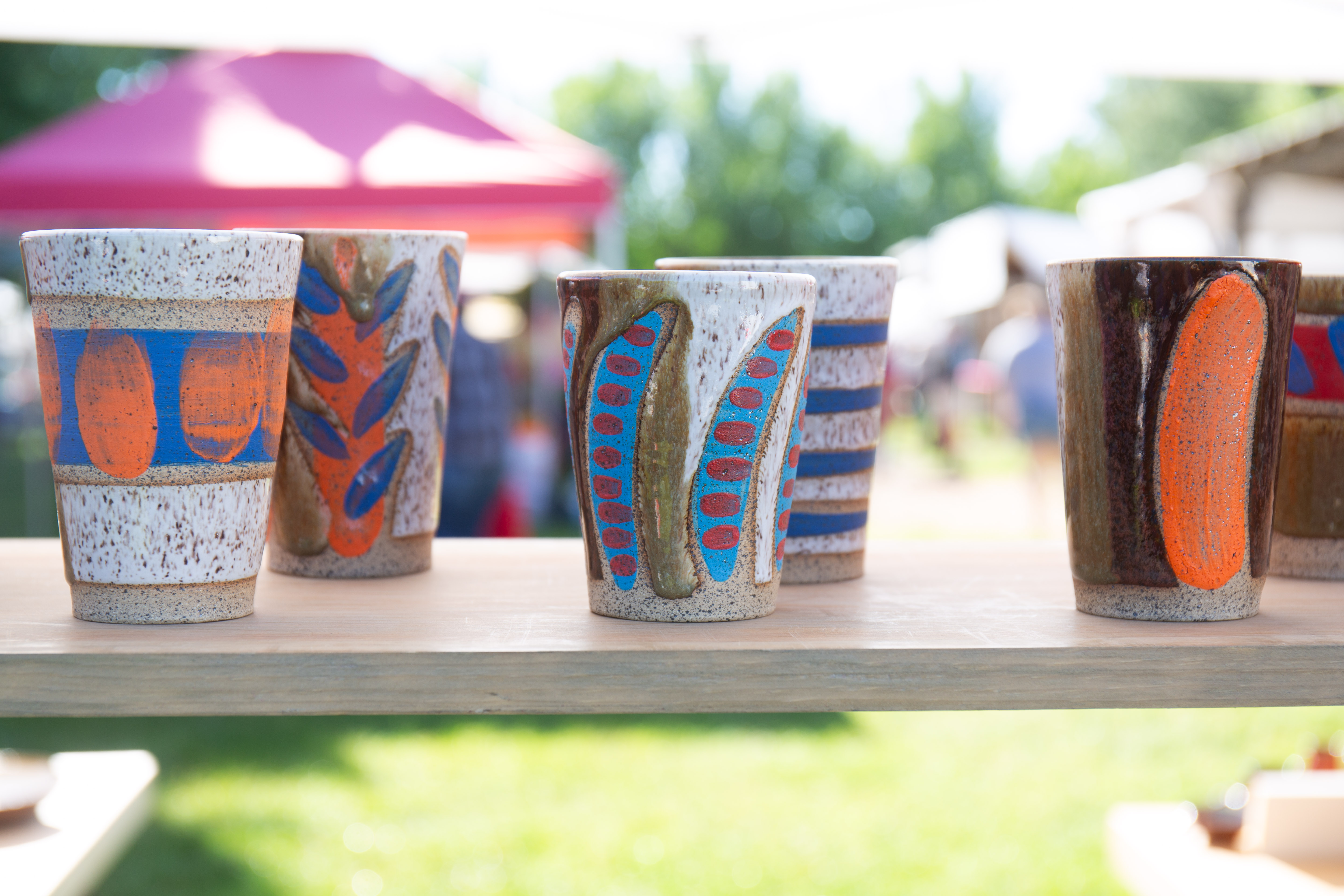 Painted cups